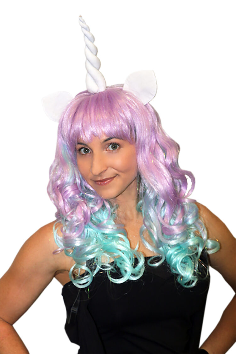 Deluxe Unicorn Pastel Wig Costume Wonderland