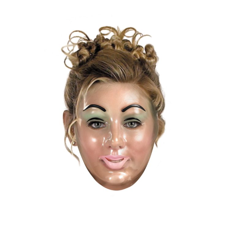 Transparent Woman Adult Mask (3094970073188)