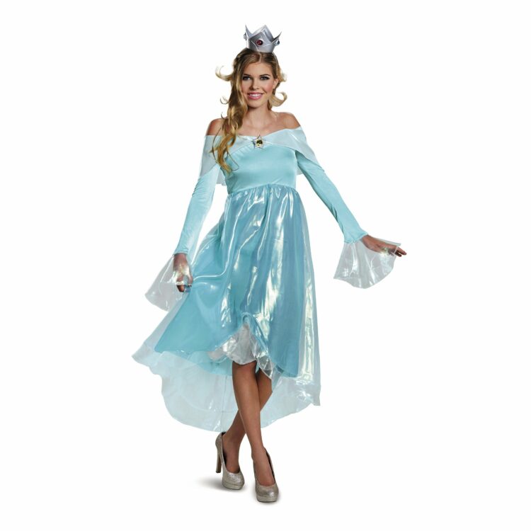 Rosalina Deluxe Costume in Blue for Adults (2985384575076)