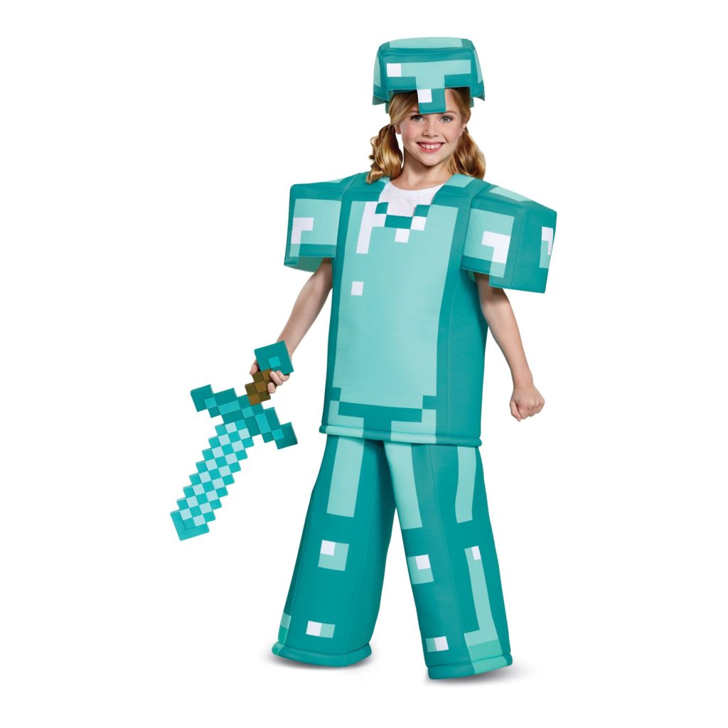 Minecraft Armor Prestige Costume Child - Party Australia