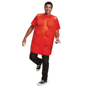 LEGO Red Brick Adult Costume - Party Australia