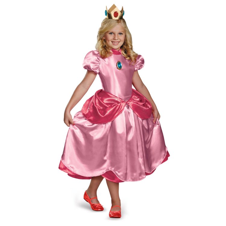 Princess Peach Deluxe Costume Child (2986289430628)