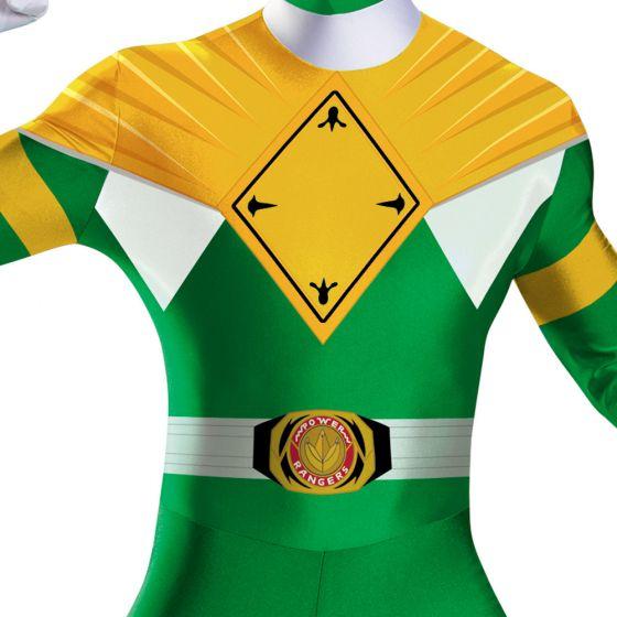 Green Ranger Bodysuit Costume - Party Australia