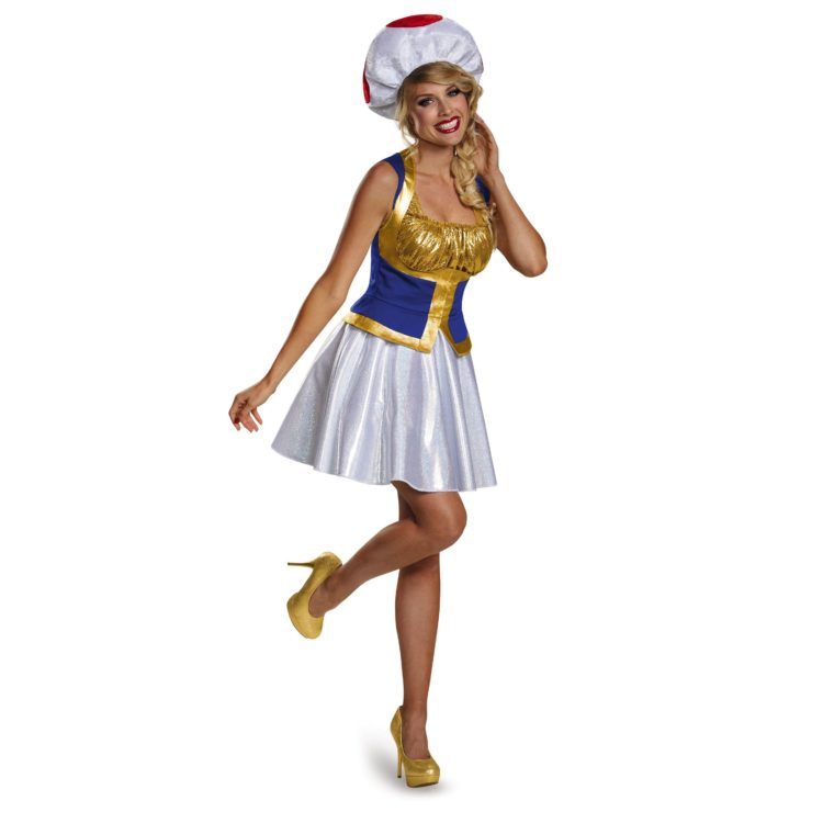 Toad Female Version Costume for Women (3028632436836)