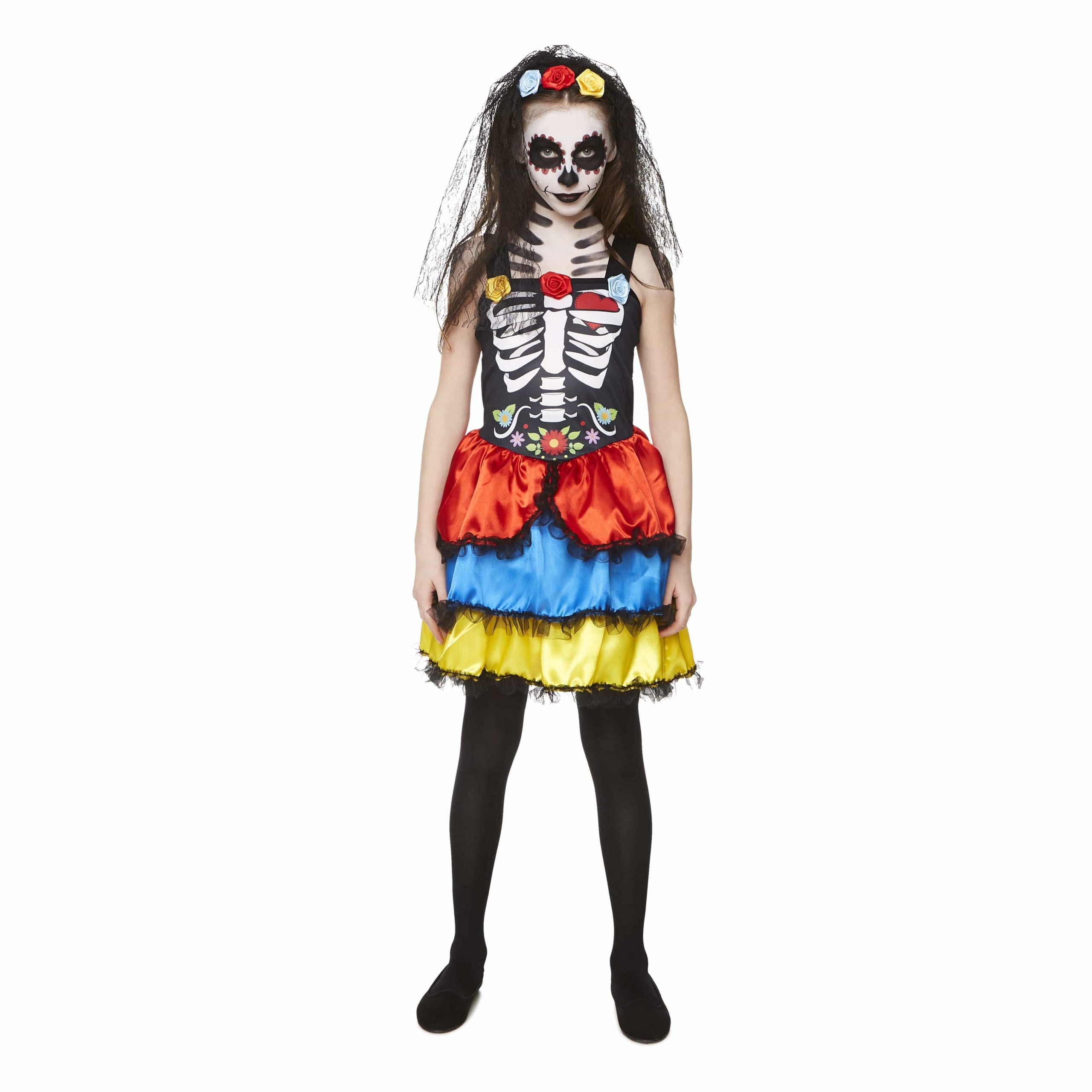 Day of Dead Girl Costume - Party Australia