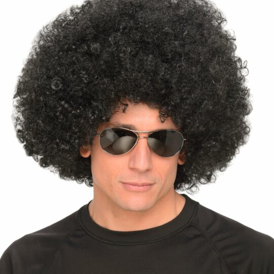 jumbo black afro wig