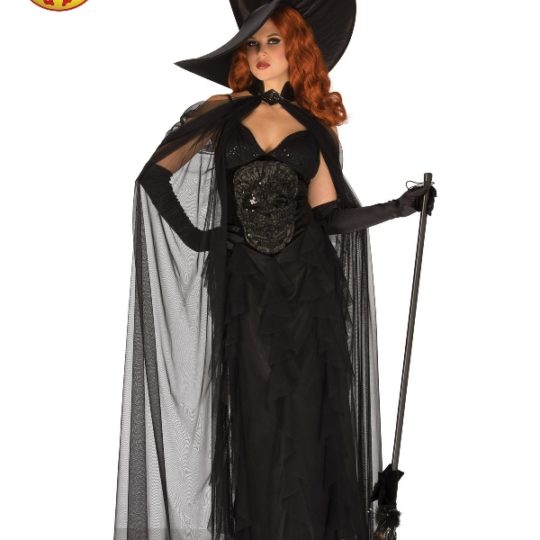 elegant witch costume, adult