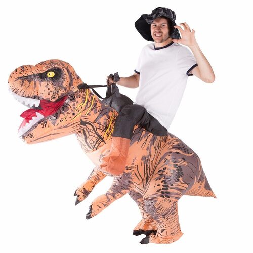 inflatable premium t rex dinosaur costume