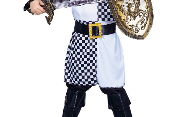 children knight warrior costume