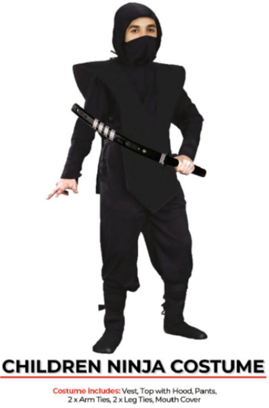 children ninja costume