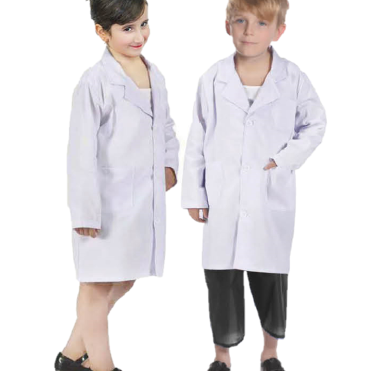 children white lab coat costume