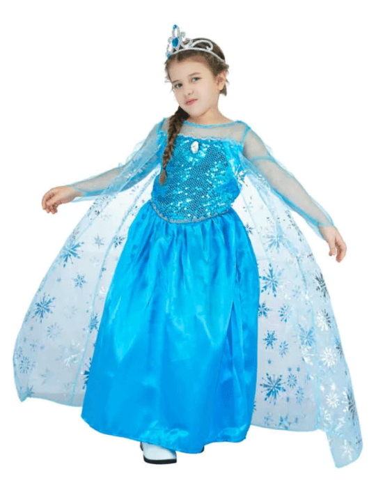children winter princess costume