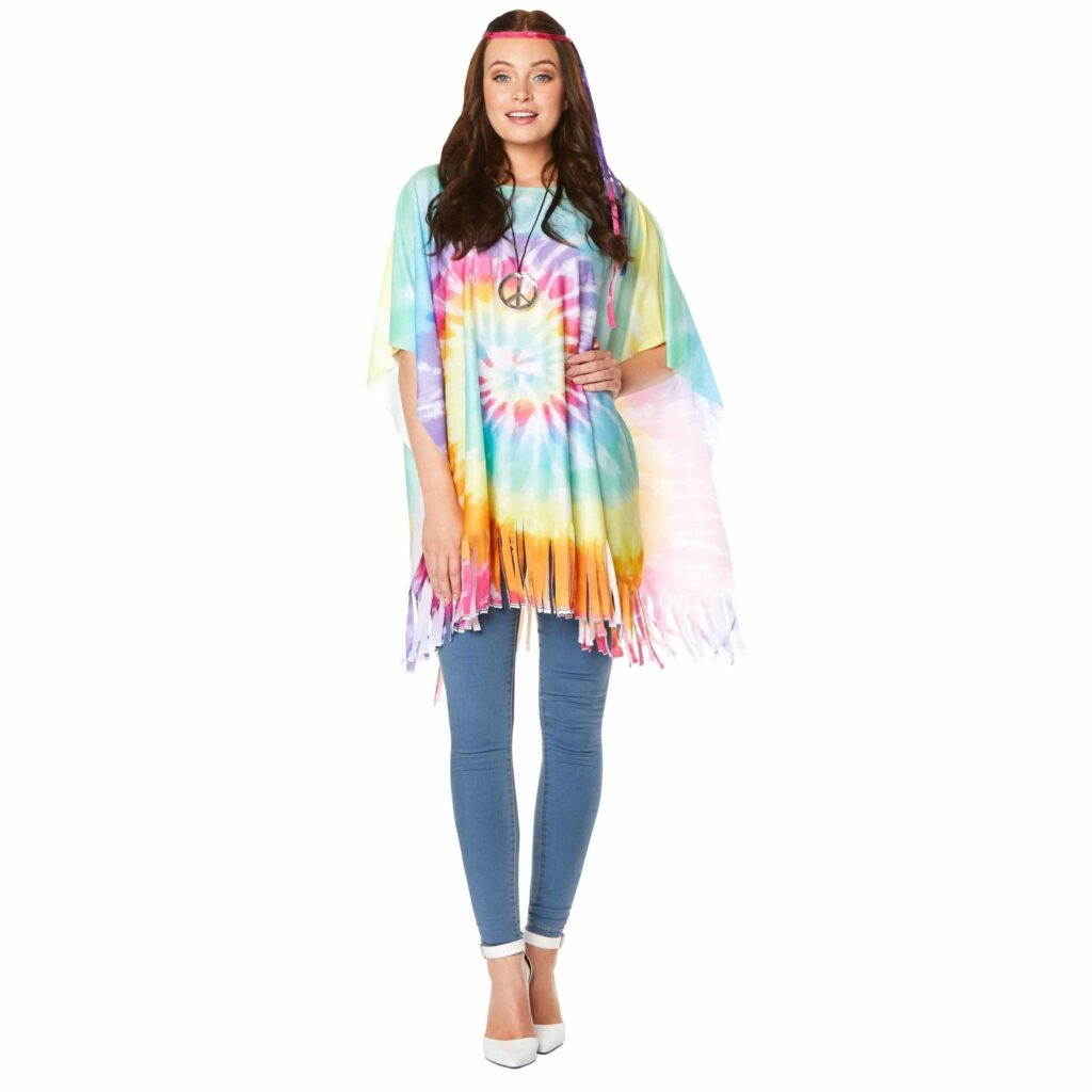 70's Hippie Poncho - Party Australia