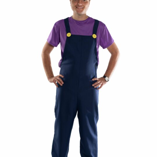 purple plumber guy