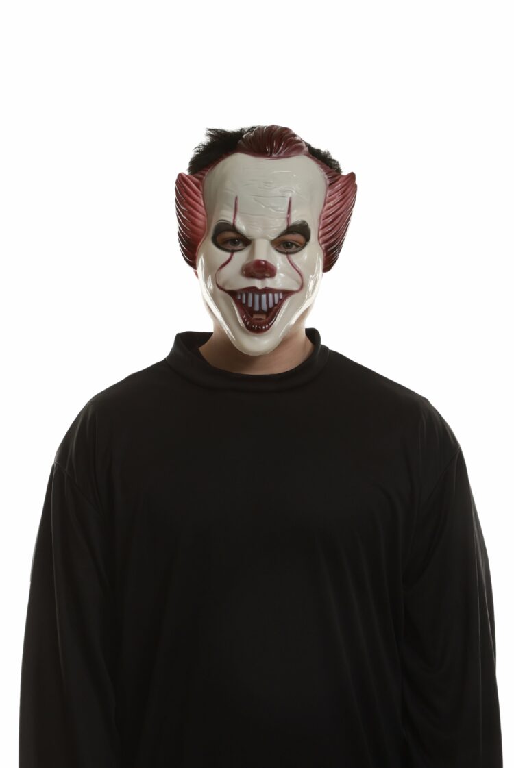 scary clown mask