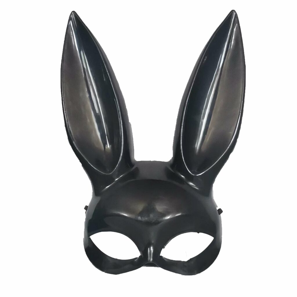 tie up bunny mask