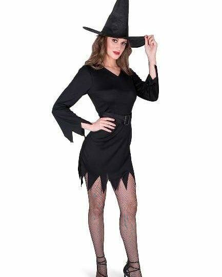 Black Witch Costume - Party Australia