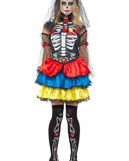 Day of the Dead Senorita Costume - Party Australia