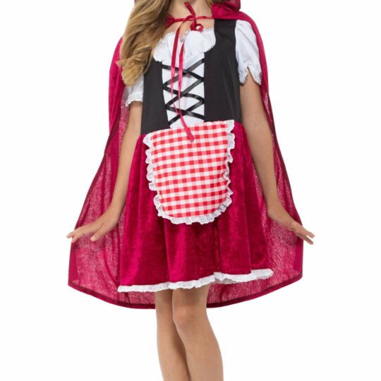 Deluxe Red Riding Hood Costume - Party Australia