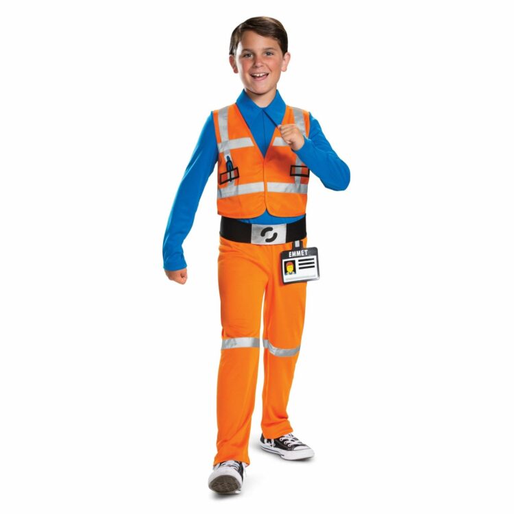 Emmet Classic Jumpsuit Inspired Costume - Party Australia