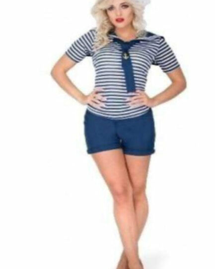 Flirty Sailor Costume - Party Australia