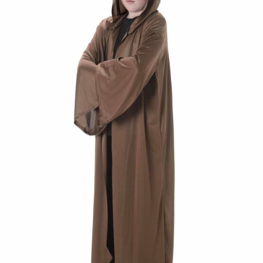 Kids Brown Hooded Robe - Party Australia