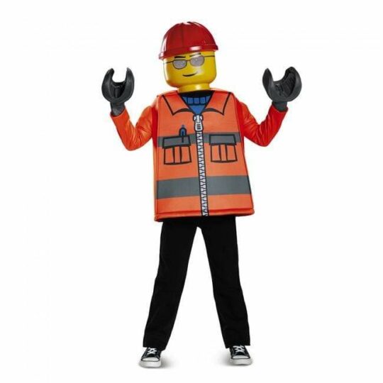 LEGO Construction Worker Classic Child Costume - Party Australia