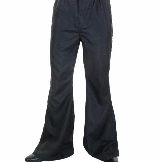 Mens Black Flares - Party Australia