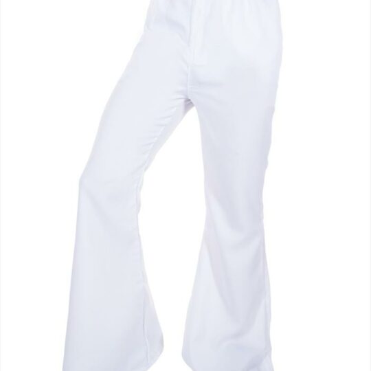 Mens White Flares - Party Australia