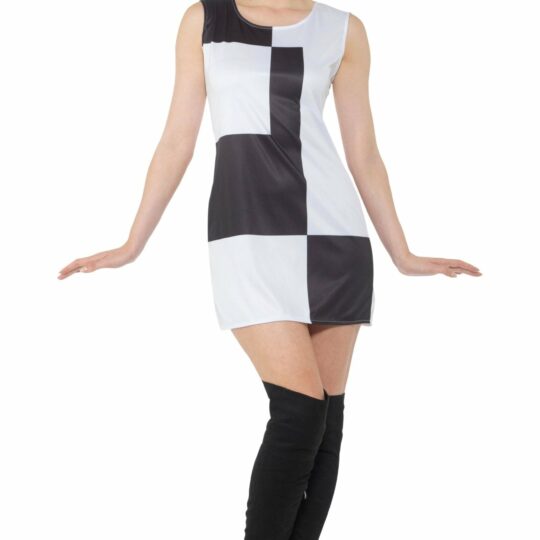 Monochrome Girl Costume - Party Australia