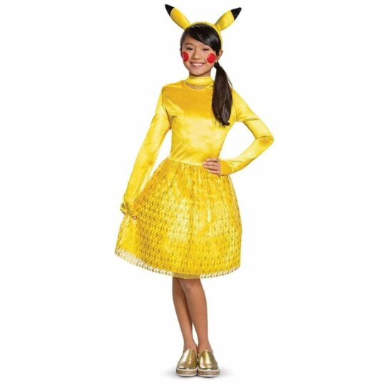 Pikachu Girl Classic Costume Child - Party Australia