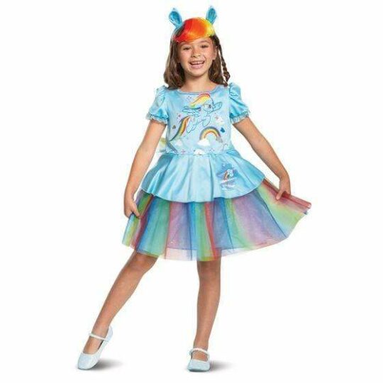 Rainbow Dash Tutu Deluxe (2019) Costume Child - Party Australia