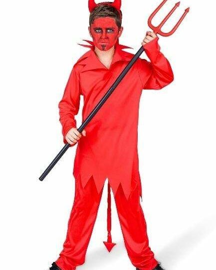 Red Devil Boy Costume - Party Australia