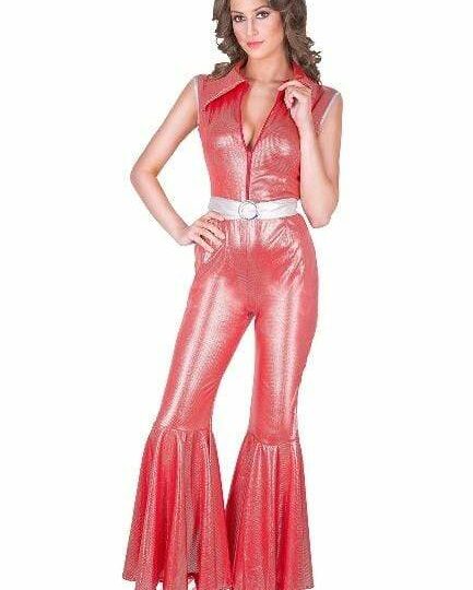 Red Diva Disco Costume - Party Australia