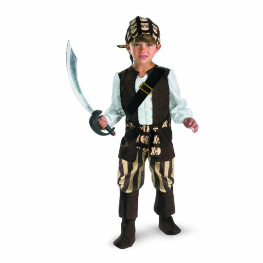 Rouge Pirate Toddler Costume - Party Australia