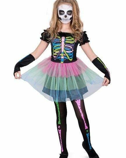 Skeleton Bones Tutu Costume - Party Australia