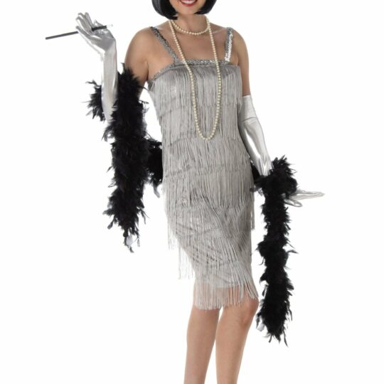 Sliver Flapper Dress - Party Australia