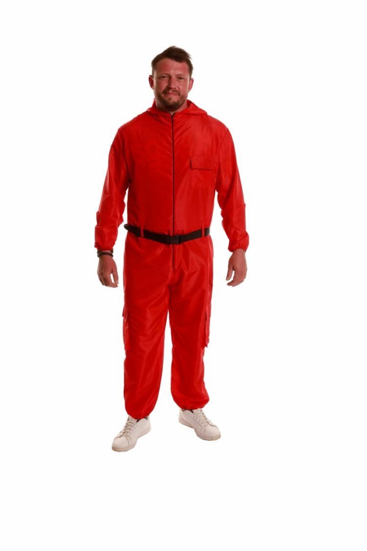 The Game Red Adult Jumpsuit - Party Australia