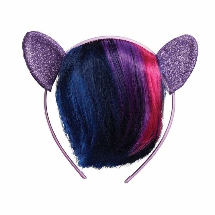 Twilight Sparkle Child Headpiece with Hair - Party Australia