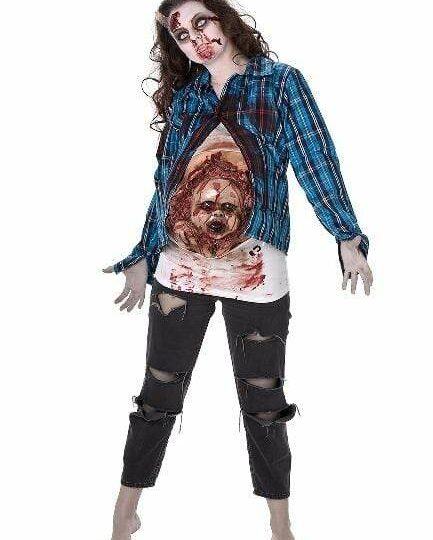 Zombie Baby Face Costume - Party Australia