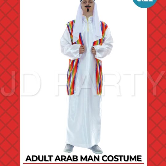 12108 Adult Arabian Man Costume Watermark
