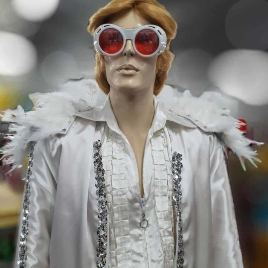 Elton John White Suit