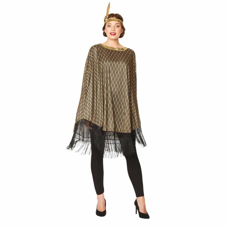 20s flapper poncho 957081