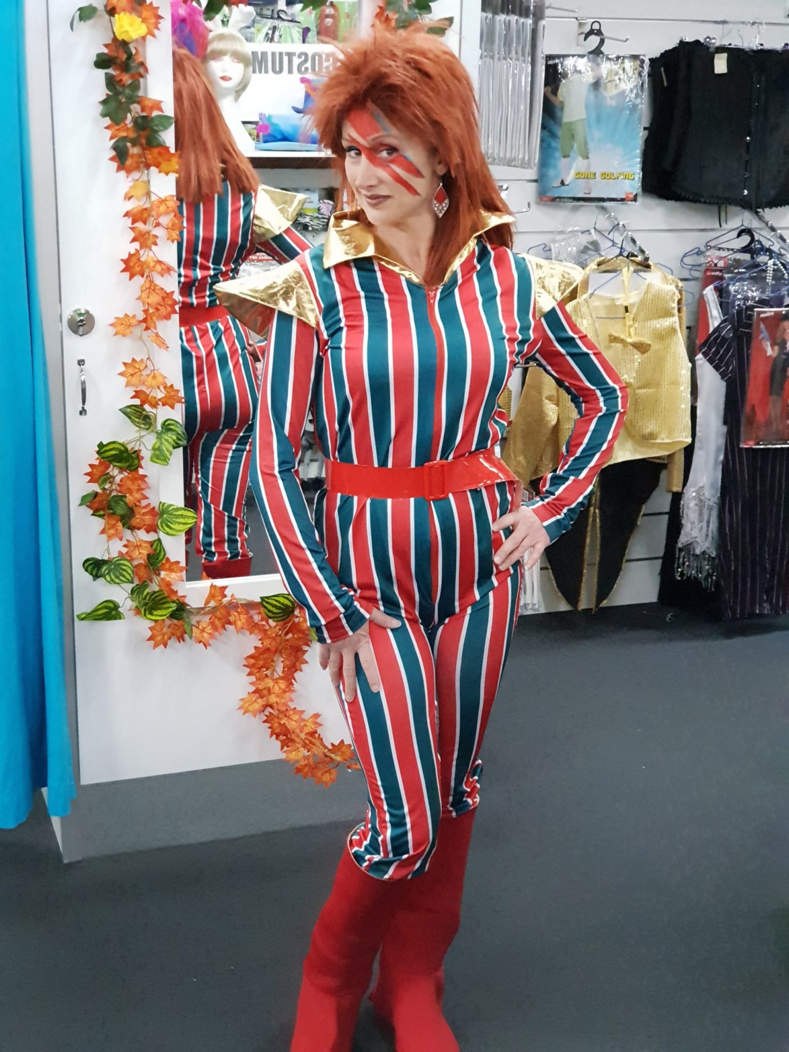 Ziggy Stardust Costume Wonderland 7503