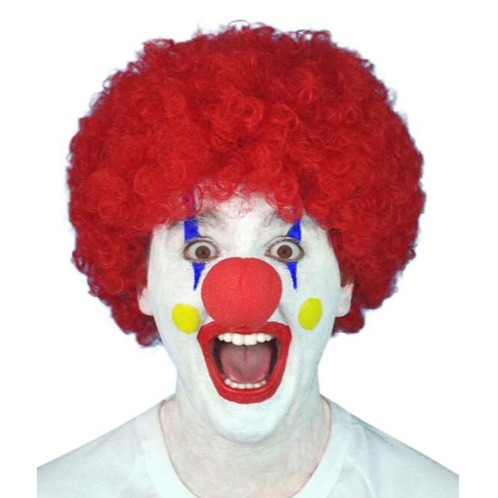 Clown Red Wig