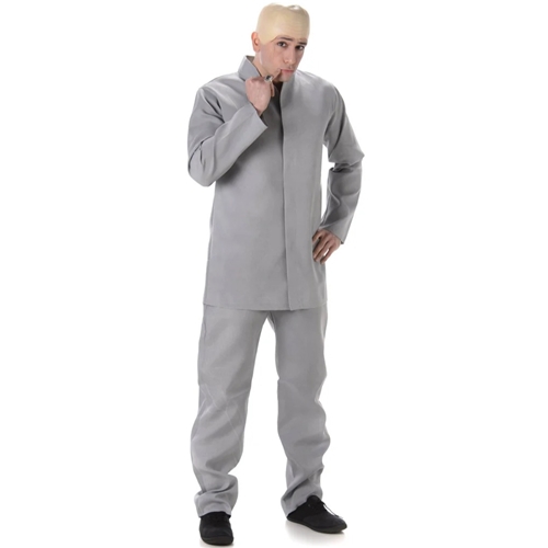 grey suit costume