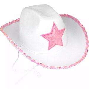 Cowboy Hat Pink Star