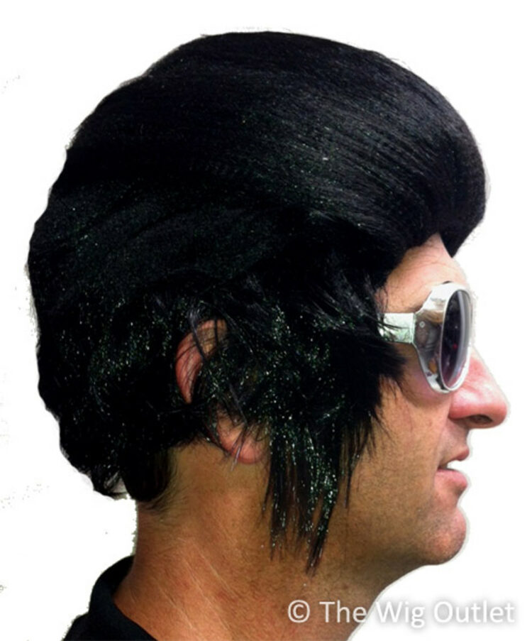 elvis rock wig