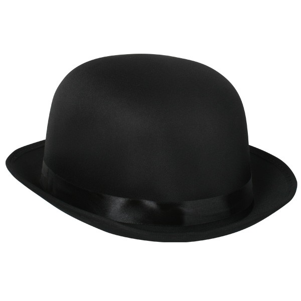 Black Bowler Hat