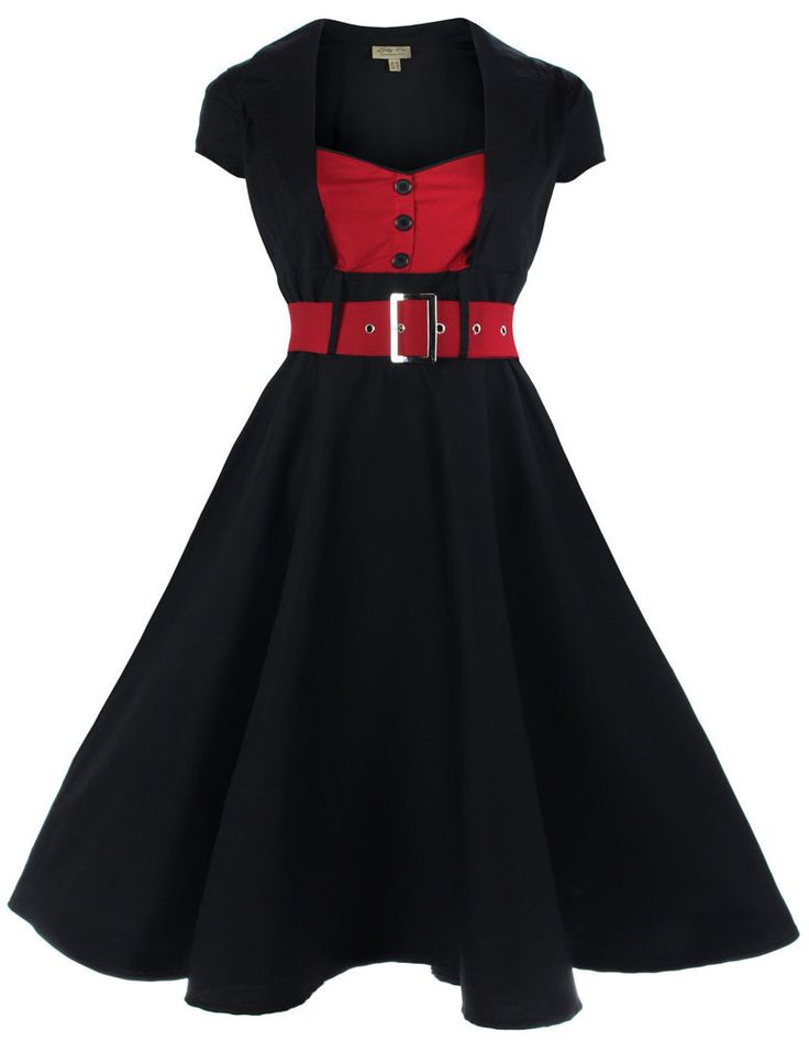 Rockabilly Dress Size 16-18 - Costume Wonderland